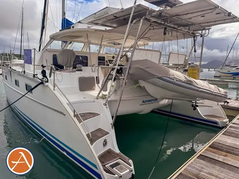 Adventure Antares listing photo showing stern port dock.