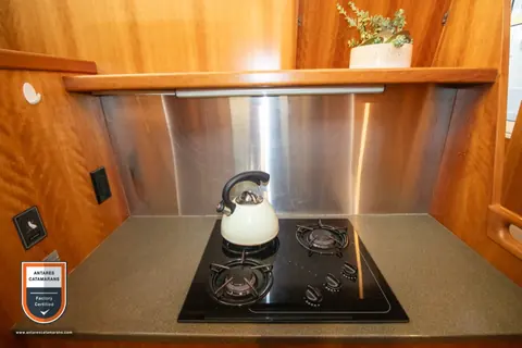 Amazing Grace Antares listing photo showing stove 1.
