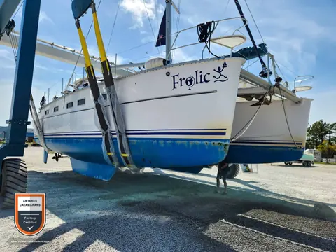 Frolic Antares listing photo showing frolic starboard sling 1.