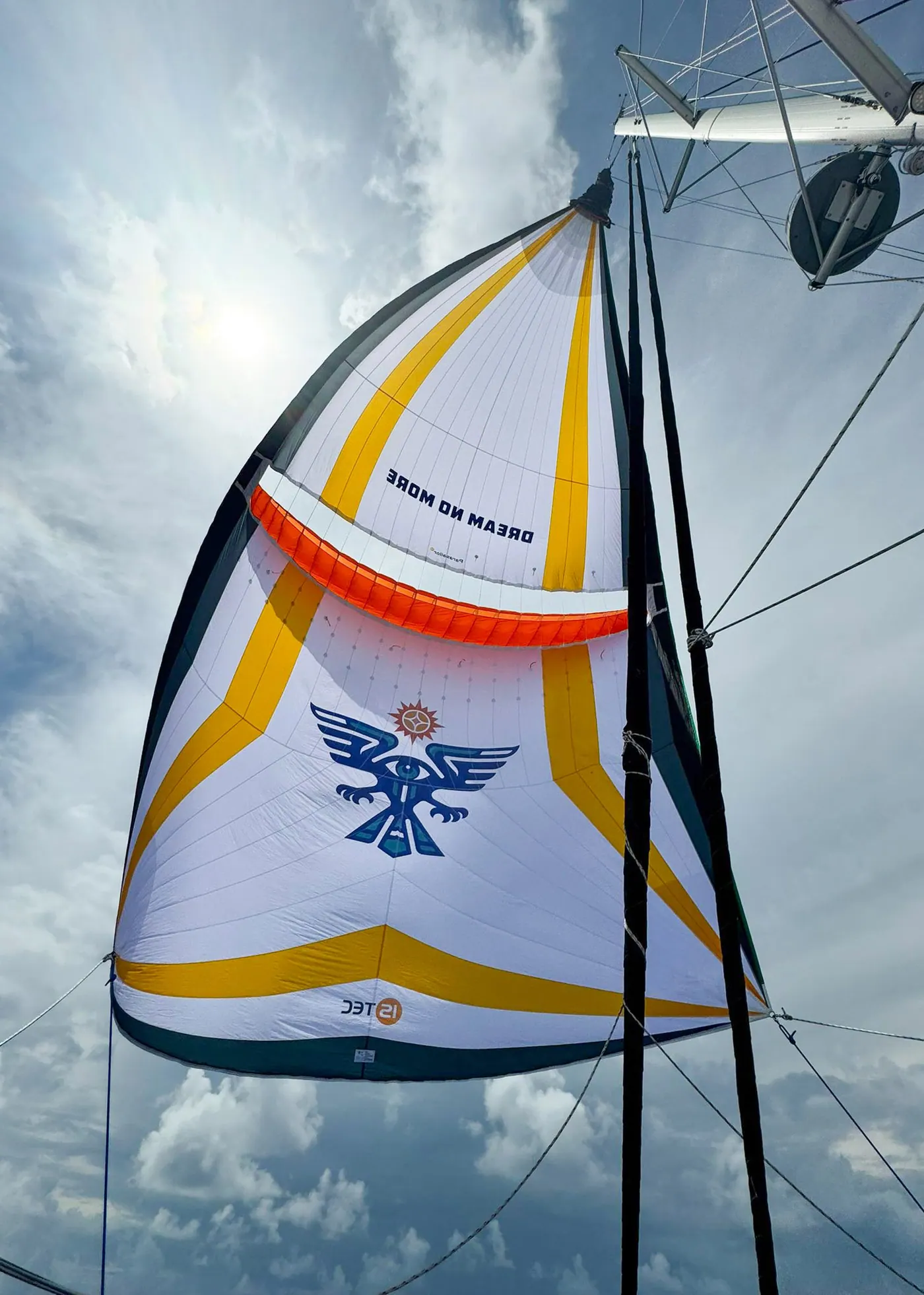 Parasailor and rigging detail used in Antares offshore systems planning
