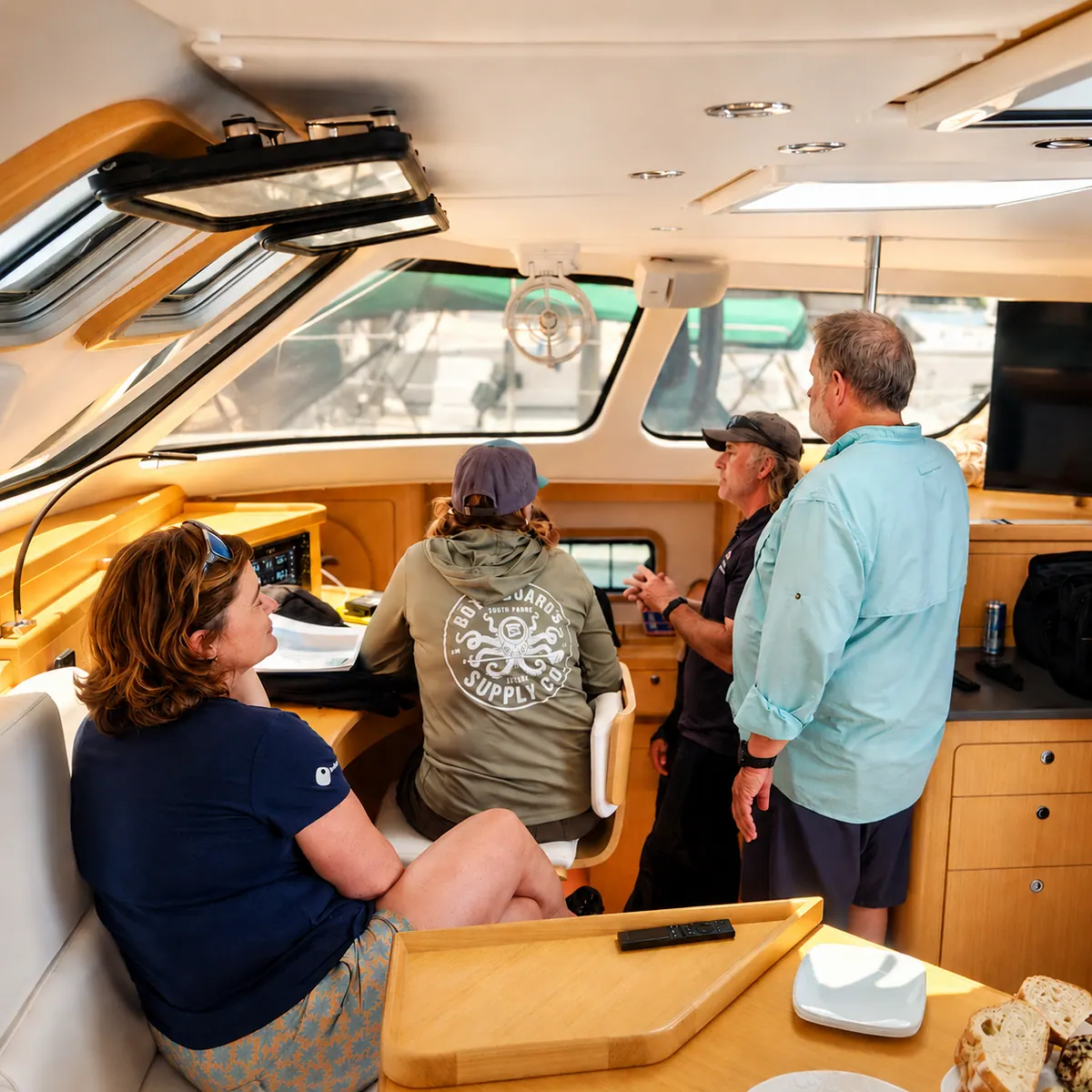 Warm cockpit systems orientation for Antares owners at the helm
