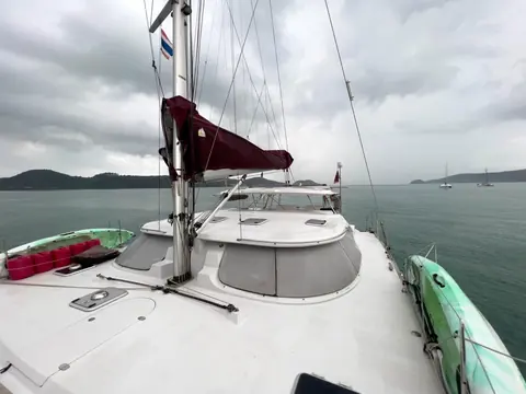 Whatabout Antares listing photo showing foredeck looking aft scaled.