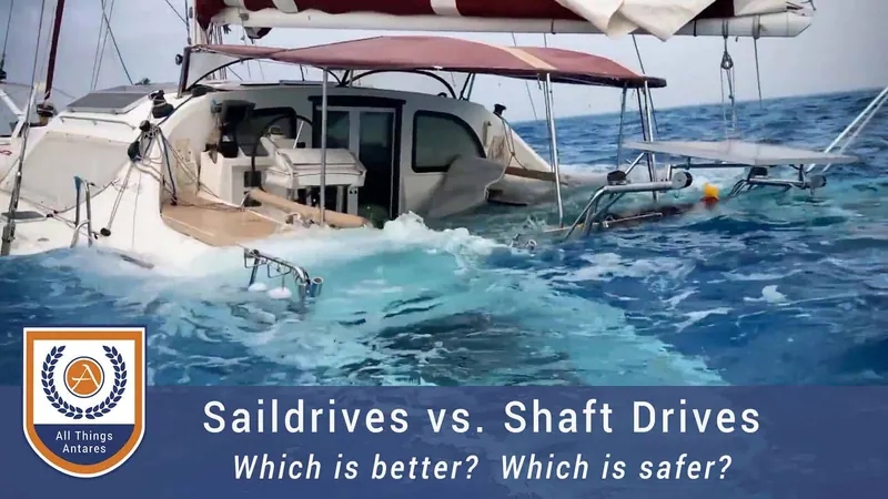 Sail-Drive vs Shaft-Drive on Catamarans — Technical Comparison