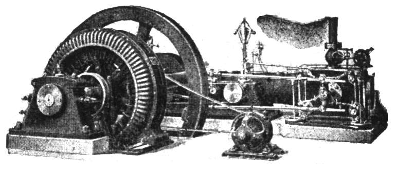 direct drive alternator Typical direct drive alternator plus belt driven model