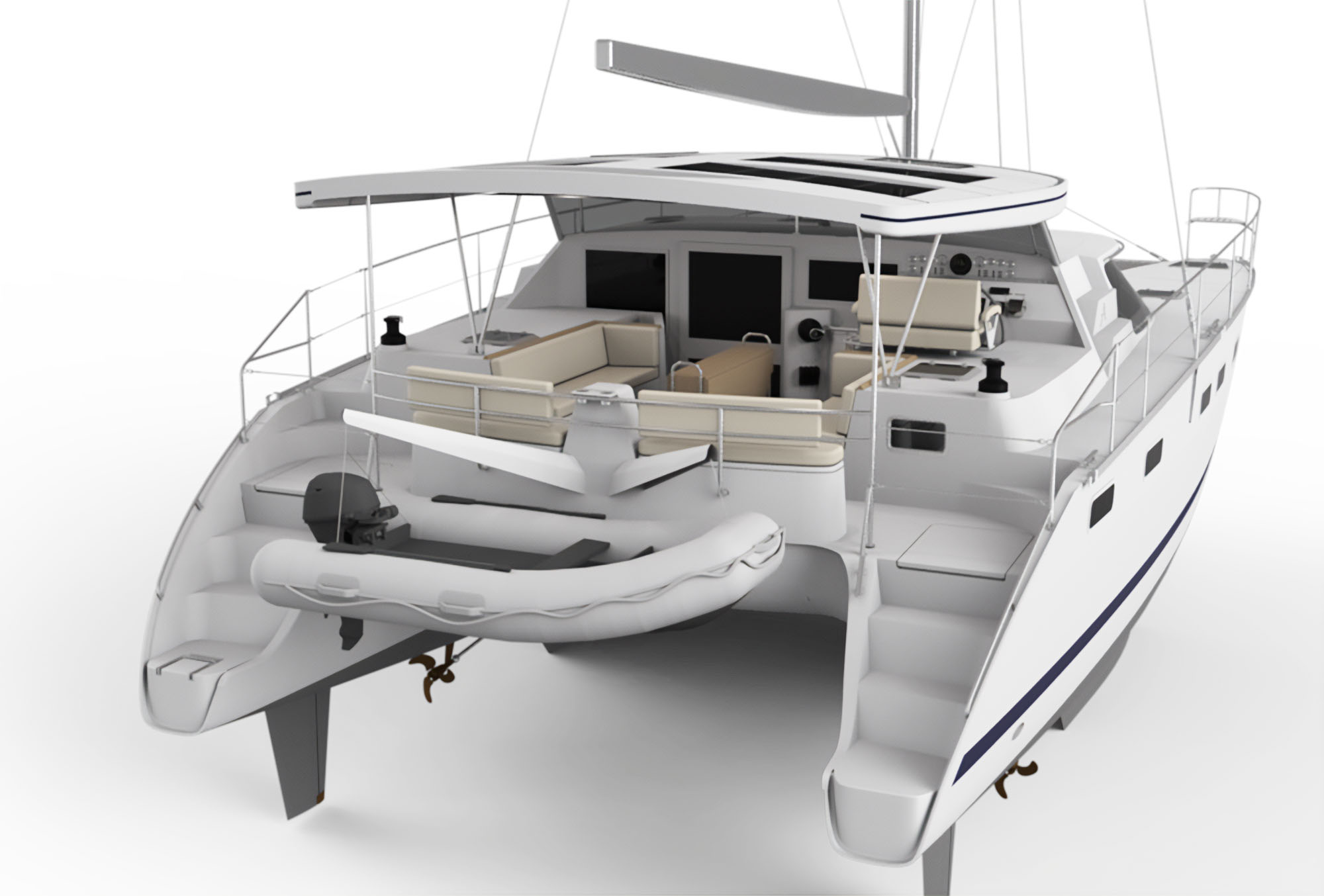 antares catamaran hybrid